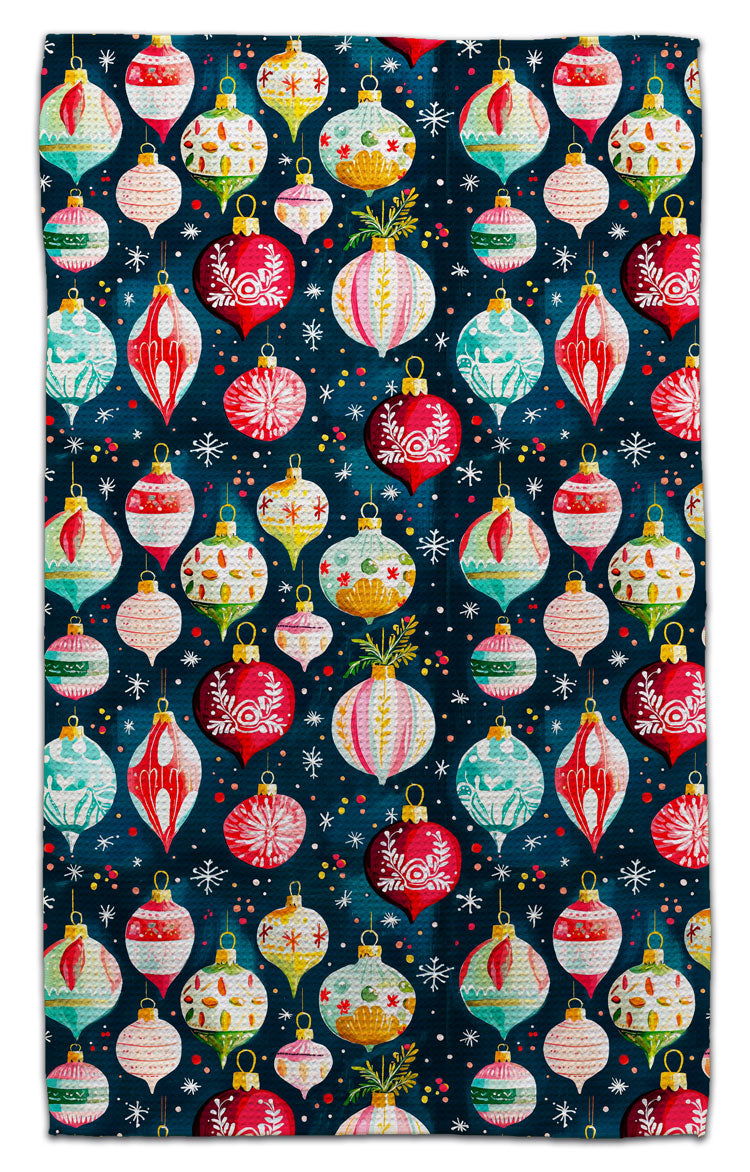 Ornament w/Twig at top Eco-Friendly Towel - CJ Bella Co.