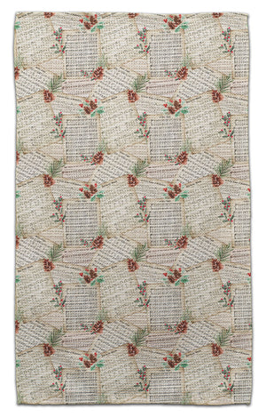 Music Sheets Eco-Friendly Towel