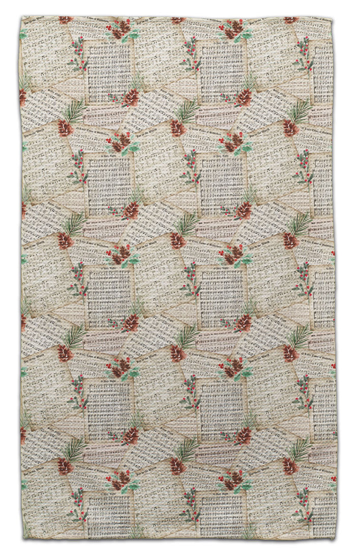Music Sheets Eco-Friendly Towel