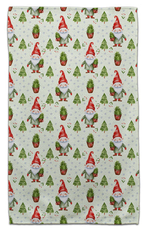 Gnome w/Tree in Hand Eco-Friendl Towel