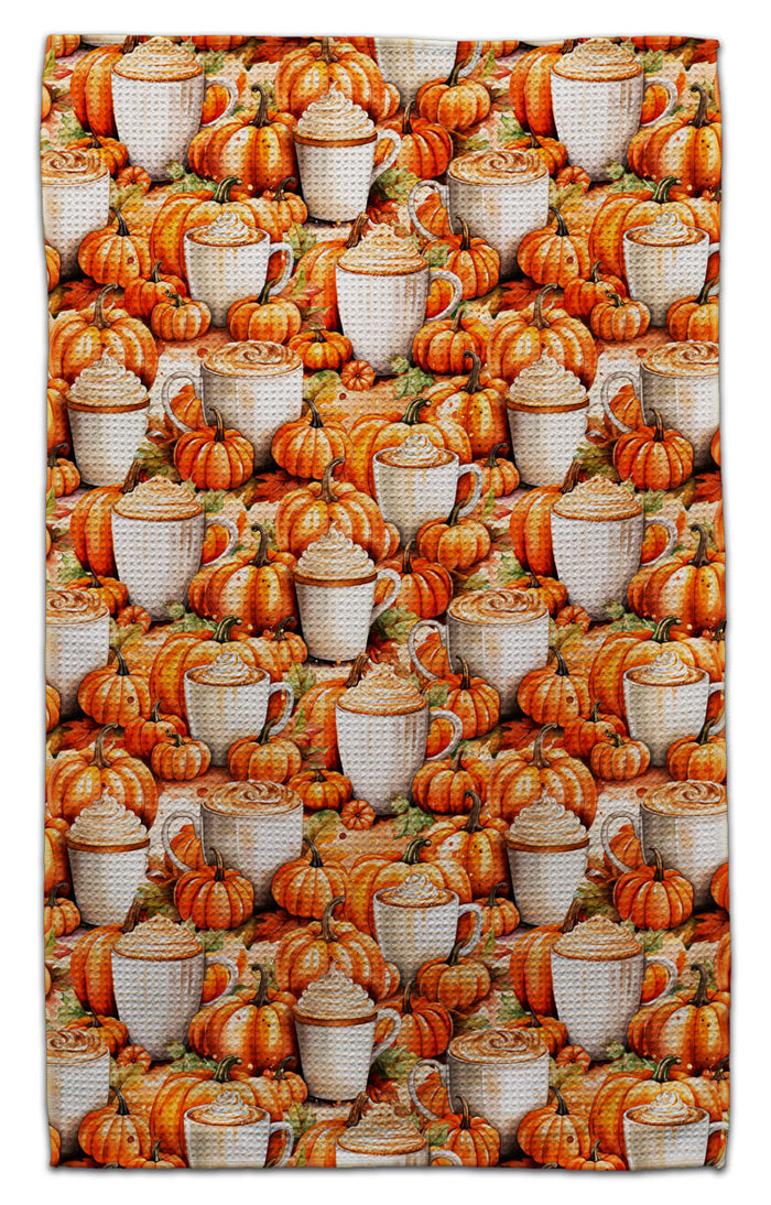 Pumpkin Spice Latte Eco-Friendly Towel