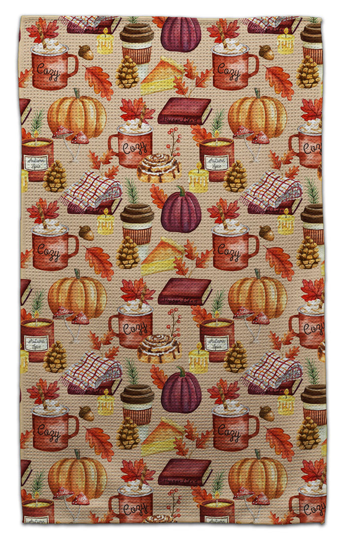 Cozy Fall Day Eco-Friendly Towel