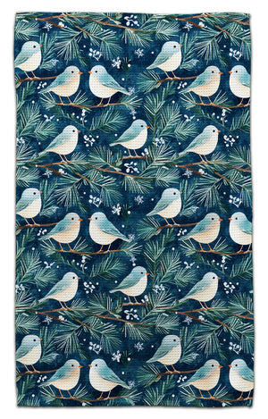 Birds on Twigs Eco-Friendly Towel