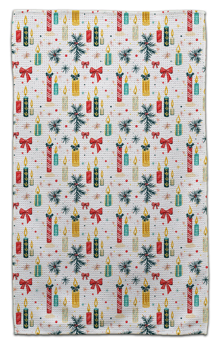 Colorful Candles Eco-Friendly Towel - CJ Bella Co.