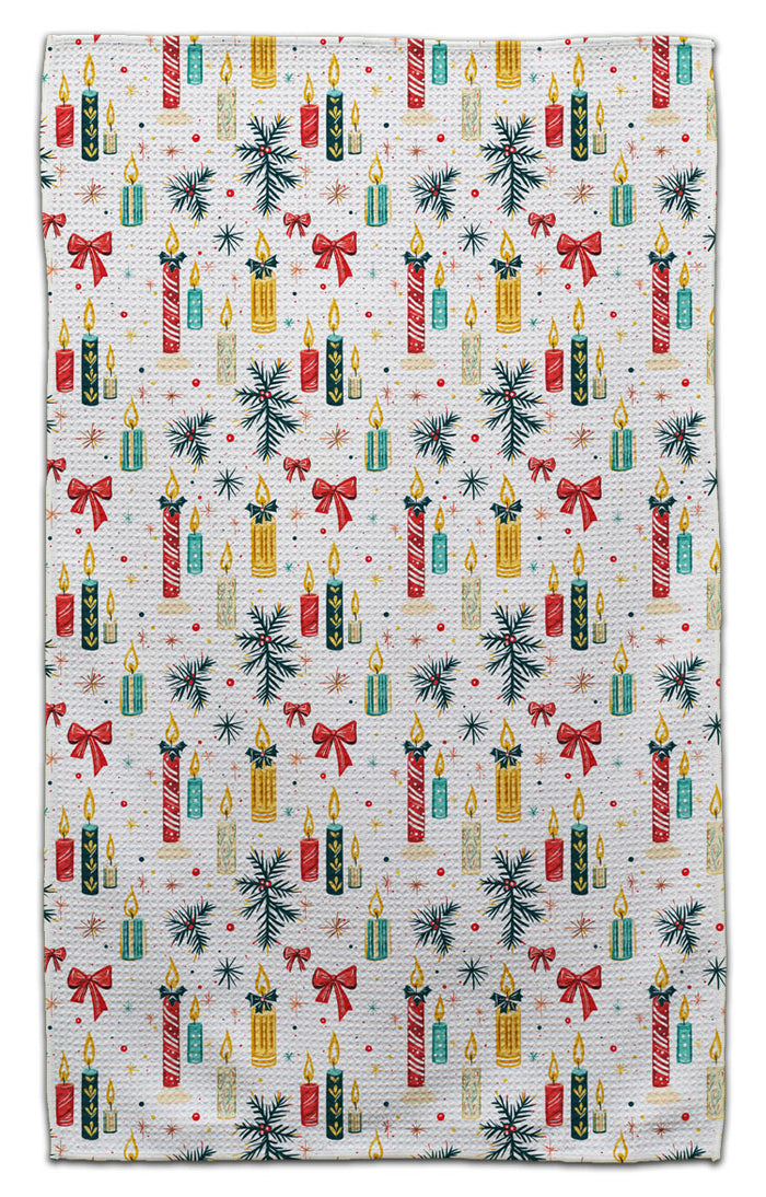 Colorful Candles Eco-Friendly Towel