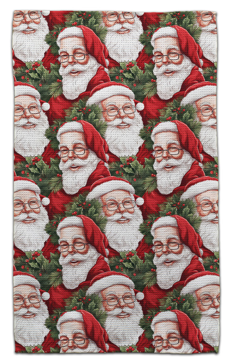Vintage Santa Eco-Friendly Towel - CJ Bella Co.