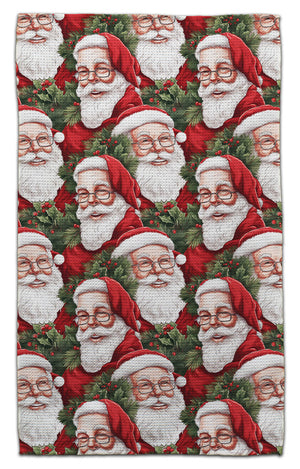 Vintage Santa Eco-Friendly Towel
