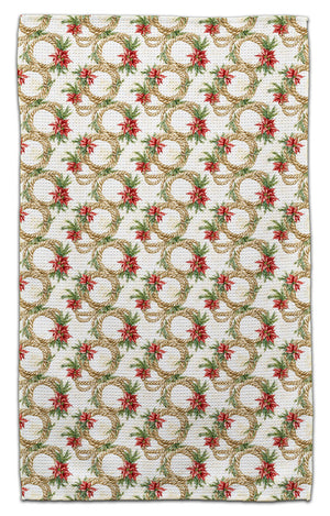 Lasso Wreaths Waffle Weave Towel