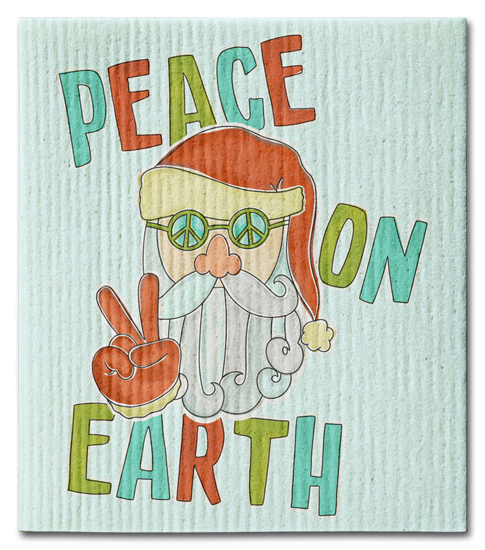 Peace on Earth Dishcloth