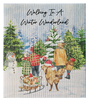 Winter Wonderland Family Dishcloth