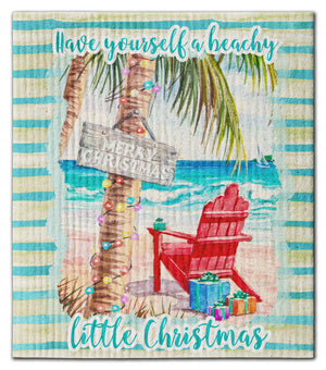 Have Yourself A Beachy Dishcloth