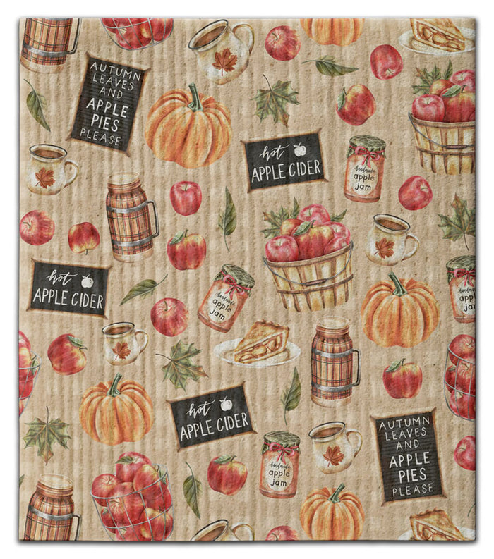 Apple Cider Eco-Friendly Dishcloth