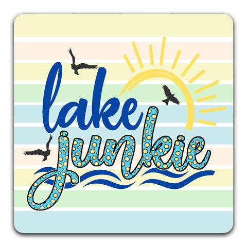 "Lake Junkie" Coaster by CJ Bella Co