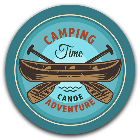 "Camping Time" Car Coaster by CJ Bella Co