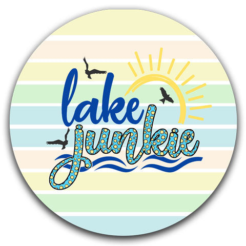 "Lake Junkie" Car Coaster by CJ Bella Co
