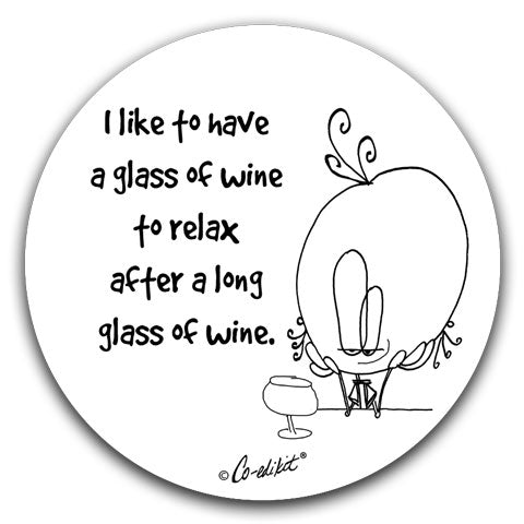 CE2-133 glass of wine co-edikit and CJ Bella Co