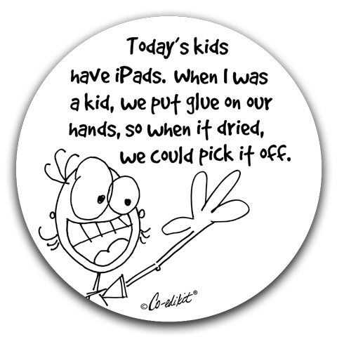 "Today's Kids" Car Coasters by Co-edikit