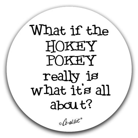 "What If The Hokey" Car Coasters by Co-edikit