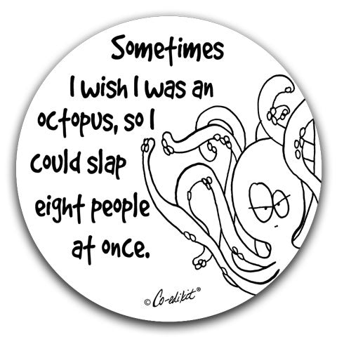 "Sometimes I Wish" Car Coasters by Co-edikit