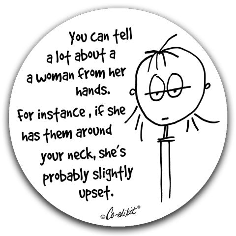 "You Can Tell A lot About A Woman" Car Coasters by Co-edikit