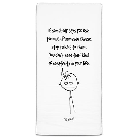 CE3-166 Cheese Negativity Towel Co-edikit and Cj Bella Co