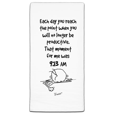 "Each Day You Reach" Flour Sack Towel by Co-edikit