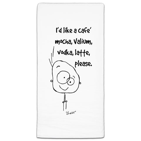 CE3-193 Vodka Latte Towel Co-edikit and CJ Bella Co