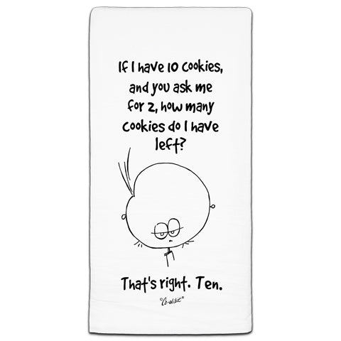 "If I Have" Flour Sack Towel by Co-edikit