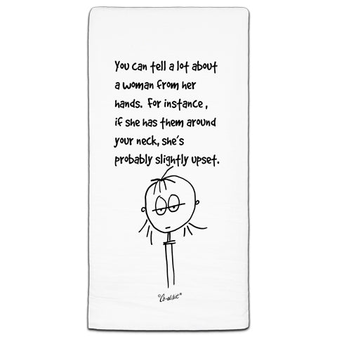 "You Can Tell" Flour Sack Towel by Co-edikit