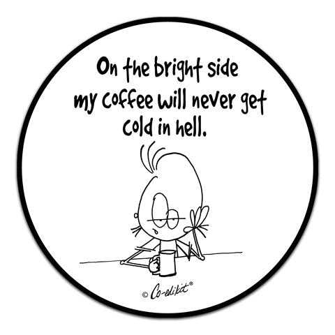 "On The Bright Side" Vinyl Decal by Co-Edikit