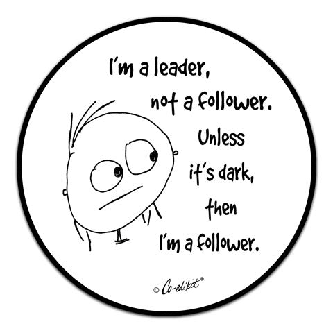 "I'm A Leader" Vinyl Decal by Co-Edikit
