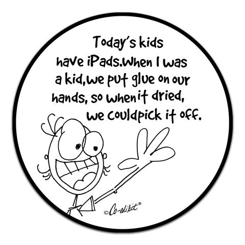 "Today's Kids" Vinyl Decal by Co-Edikit