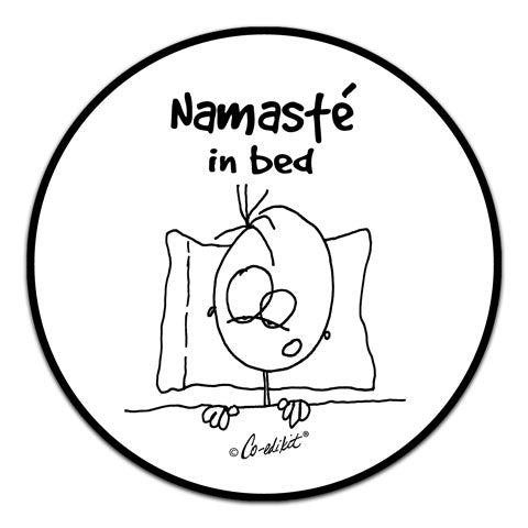 "Namaste" Vinyl Decal by Co-Edikit