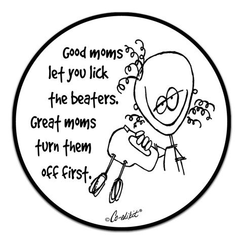 "Good Moms Let You Lick" Vinyl Decal by Co-Edikit
