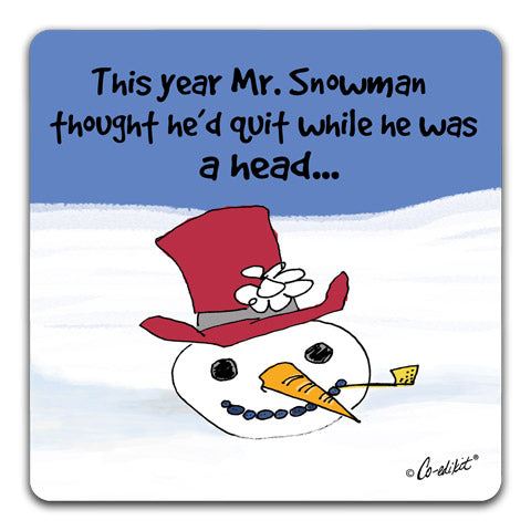 "This Year" Drink Coaster by Co-edikit