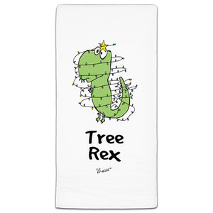 "Tree Rex" Flour Sack Towel by Co-edikit