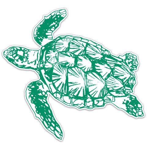 "Sea Turtle" Vinyl Decal by CJ Bella Co