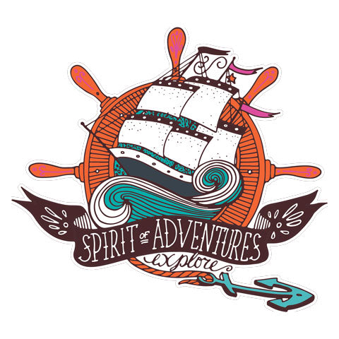 "Spirit Of Adventures" Vinyl Decal by CJ Bella Co