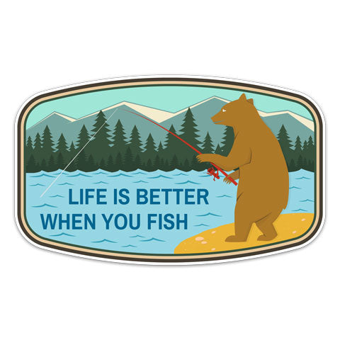 "Life Is Better" Vinyl Decal by CJ Bella Co