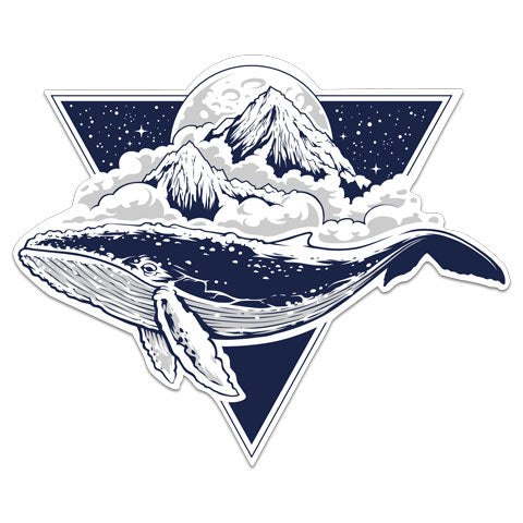 "Whale" Vinyl Decal by CJ Bella Co