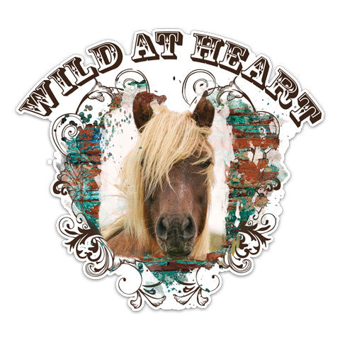 "Wild At Heart" Vinyl Decal by CJ Bella Co