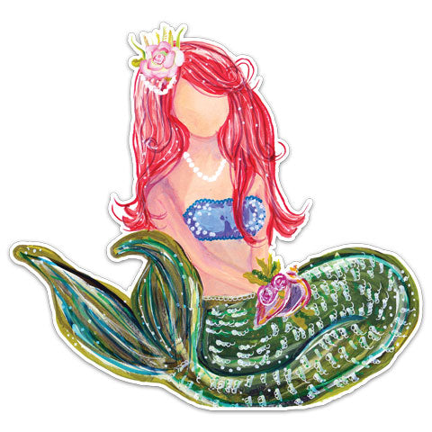 "Mermaid" Vinyl Decal by CJ Bella Co