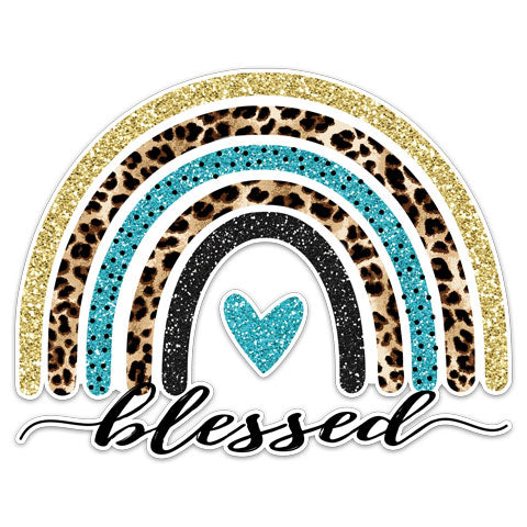 "Blessed" Vinyl Decal by CJ Bella Co