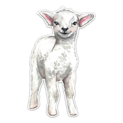 "Lamb" Vinyl Decal by CJ Bella Co