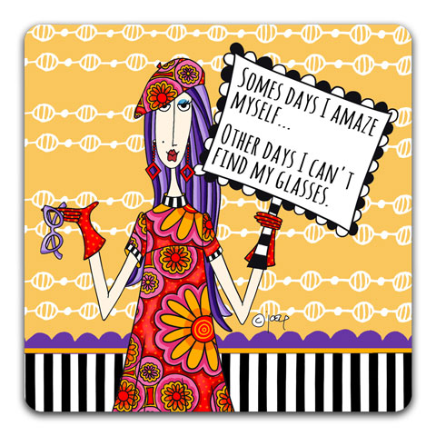 "Some Days" Dolly Mama's by Joey Drink Coaster