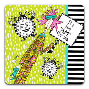 DM194-Too-AM-For-Me-Dolly-Mama-Table-Top-Coasters-CJ-Bella-Co