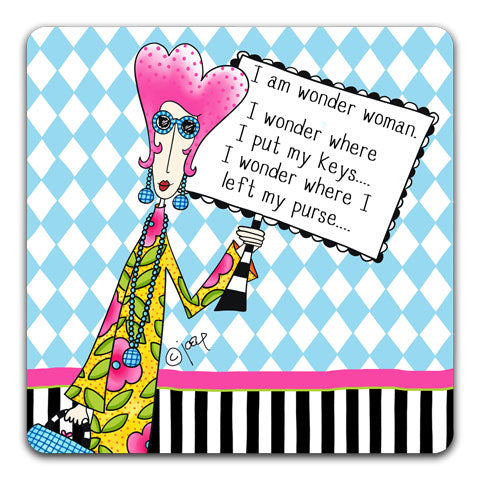 DM198-Wonder-Woman-Keys-Purse-Dolly-Mama-Table-Top-Coasters-CJ-Bella-Co