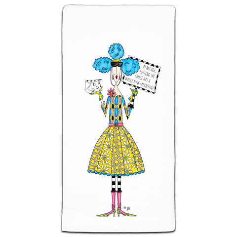"At My Age" Dolly Mama's by Joey Flour Sack Towel