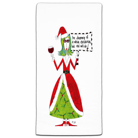 "I'm Dreaming Of" Dolly Mama's by Joey Flour Sack Towel