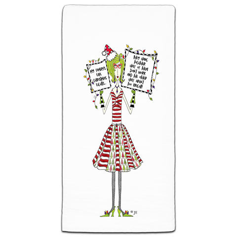 "My Family is Like" Dolly Mama's by Joey Flour Sack Towel